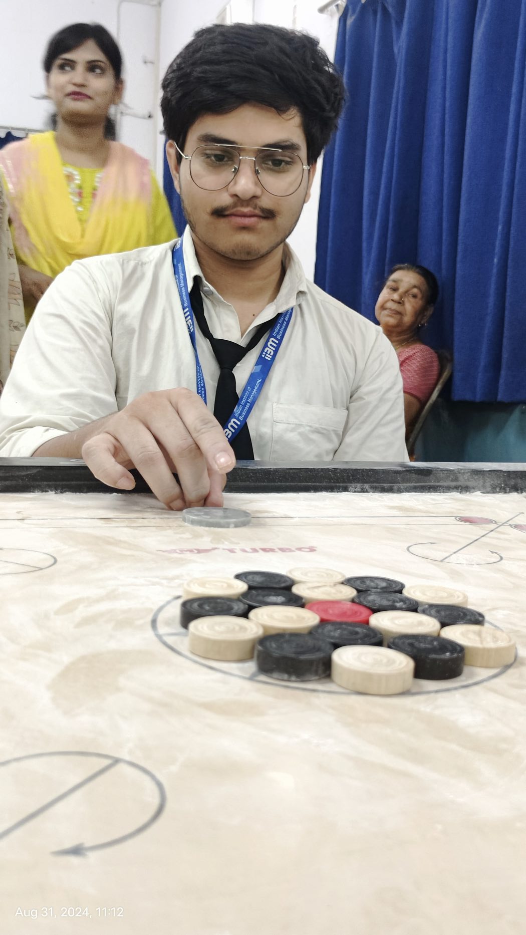 Exciting Carrom-Board Competition at IIBM: A Celebration of Skill and Camaraderie